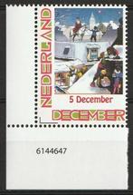 Persoonlijke postzegel Sinterklaas hoekstuk nummer postfris, Postzegels en Munten, Verzenden, Na 1940, Postfris