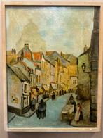 Mooi oude jaren 30 schilderij, Antiek en Kunst, Kunst | Schilderijen | Klassiek, Ophalen of Verzenden