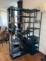 2 stuks roomdivider zwart metaal, Ophalen, Gebruikt