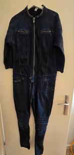 Donkerblauwe jumpsuit van g-star in maat L, Kleding | Dames, Jumpsuits, Blauw, Maat 42/44 (L), Ophalen of Verzenden, Gedragen