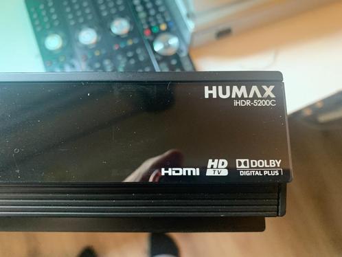 Humax media box iHDR-5200 C incl 500Gb + afstandsbediening, Audio, Tv en Foto, Decoders en Harddiskrecorders, Gebruikt, Harddiskrecorder