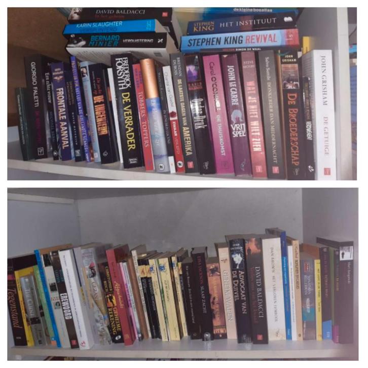 Heel veel boeken,thrillers vanaf 3,50 p.s.
oa Brown,  King, Boeken, Thrillers, Amerika, Ophalen of Verzenden