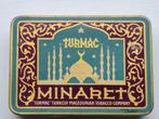 Turmac Minaret Turkish Macedonian Cigarettes blik, Ophalen of Verzenden, Zo goed als nieuw, Overige