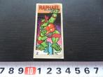 sticker kauwgom strip raphael teenage mutant ninja turtles, Ophalen, Zo goed als nieuw