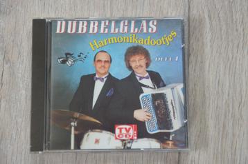 	 DUBBELGLAS - HARMONIKADOOTJES DEEL 1   beschikbaar voor biedingen