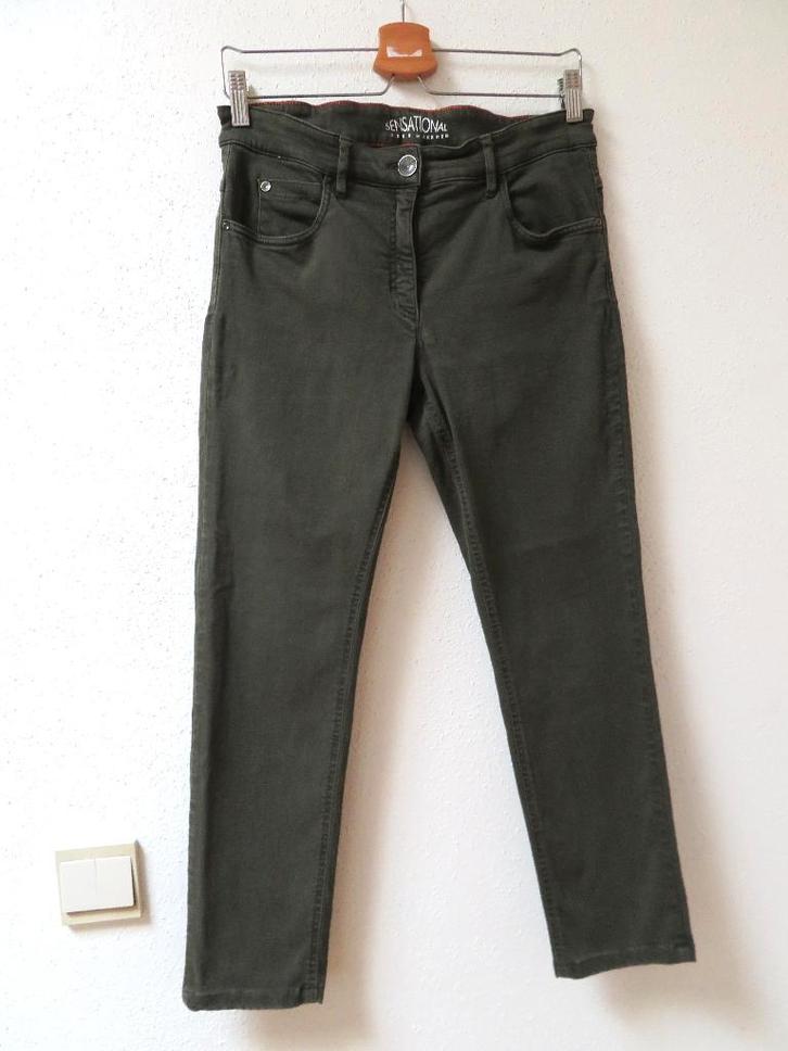 S33 ZERRES nieuwe broek groen maat 40 K, Kleding | Dames, Broeken en Pantalons, Nieuw, Maat 38/40 (M), Groen, Lang, Ophalen of Verzenden
