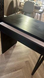 Ikea Micke bureau bruin zwart hele goede staat!, Ophalen of Verzenden, Zo goed als nieuw