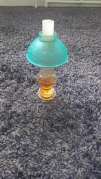 Oud eau de cologne flesje in de vorm van een lamp, Gebruikt, Ophalen of Verzenden