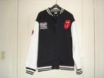 The Rolling Stones jack mt 164/13-14 jr zwart wit rood Zara, Ophalen, Zo goed als nieuw, Jongen of Meisje, Jas
