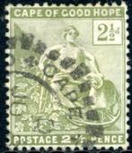 Zuid-Afrika - Kaap de Goede Hoop 39-b - Hoop met Anker, Postzegels en Munten, Zuid-Afrika, Ophalen of Verzenden, Gestempeld