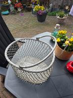 Metalen Mand / Schaal - Vintage Stijl, Overige materialen, Mand, Rond, Ophalen of Verzenden
