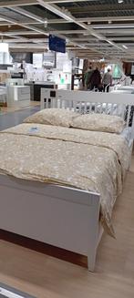 Idanas bedframe IKEA 160 x 200 cm, Huis en Inrichting, Slaapkamer | Bedden, 160 cm, Zo goed als nieuw, Hout, Ophalen
