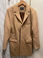 Wollen jas, maat S, Ophalen of Verzenden, Zo goed als nieuw, Beige, Abercrombie & Fitch