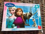 Frozen Puzzel 50 Stukjes Jumbo, Ophalen of Verzenden, Meer dan 50 stukjes, Zo goed als nieuw, 4 tot 6 jaar