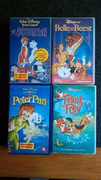 4 Disney Video banden CLASSICS, Cd's en Dvd's, VHS | Kinderen en Jeugd, Alle leeftijden, Ophalen of Verzenden, Gebruikt, Tekenfilms en Animatie