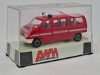 VW T4 personenbus brandweer - AWM 1/87, Hobby en Vrije tijd, Modelauto's | 1:87, Verzenden, Zo goed als nieuw, Auto, AWM