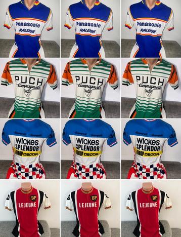 Collectors items: vintage wielershirts / wielrenshirts trui beschikbaar voor biedingen