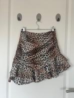 Gedrapeerde rok met luipaardmotief van Loavies maat S, Overige kleuren, Ophalen of Verzenden, Maat 36 (S), Boven de knie