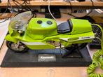 Kawasaki Ninja Telefoon. Schaalmodel, groen , incompleet, Ophalen of Verzenden, Gebruikt, 1:9 t/m 1:12, Motor