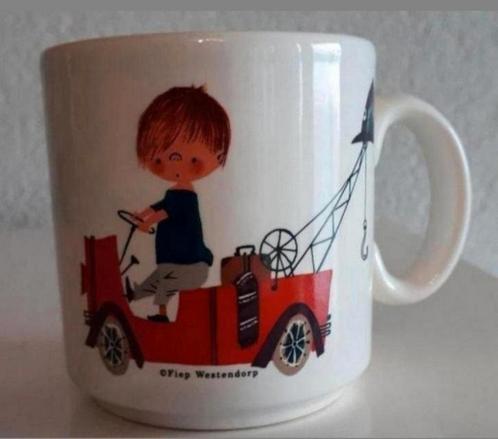 Beker Pluk van de Petteflat, Huis en Inrichting, Keuken | Servies, Zo goed als nieuw, Kop(pen) en/of Schotel(s), Overige stijlen