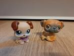 2x Littlest pet shop hond, Ophalen of Verzenden