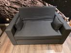 slaapbank, Ophalen, Zwart, Tweepersoons, Zo goed als nieuw