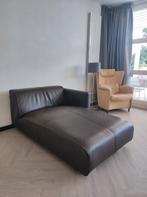 Rolf Benz 6300 # leren vintage design bank # chaise longue, Ophalen