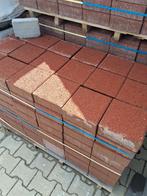 Rode 20x20x8cm tegels - 55m² -€15, Nieuw, Ophalen of Verzenden, 10 m² of meer, Beton