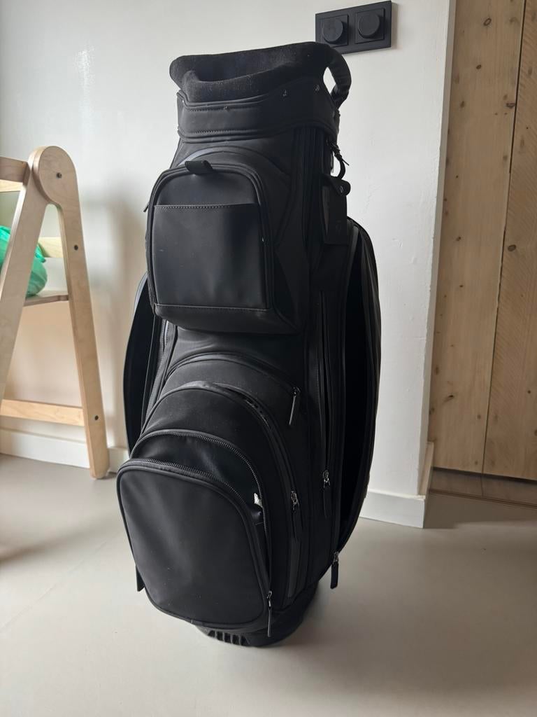 Taylormade signature cart bag black, Sport en Fitness, Golf, Ophalen of Verzenden, Zo goed als nieuw, Tas, Overige merken