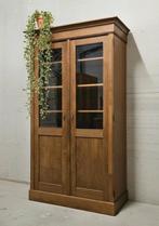Antieke eiken XL schoolkast vintage linnenkast Art Deco kast, Ophalen of Verzenden