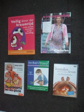 ZWANGERSCHAP BOEKEN PAKKET €2! + GRATIS DVD'S beschikbaar voor biedingen