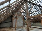 Houten gebinten spanten 150 jaar oude boerenschuur Barnwood, Ophalen, Gebruikt, Grenen, Balk