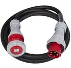 CEE 63A stroom verlengkabel 10 meter 5G10 mm2 400V, Verzenden, Nieuw, Apparatuur