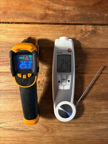 Testo 104-IR + Sovarcate HS960D Infrarood Laser Thermometer beschikbaar voor biedingen