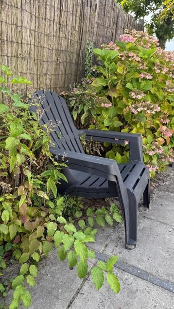 Gratis ophalen twee lounge stoelen antraciet grijs  beschikbaar voor biedingen