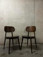 2 stoelen scandinavisch design, Twee, Gebruikt, Bruin, Hout