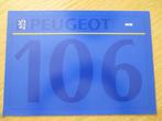 Autofolder : Peugeot 106 Folder is nieuw uit 1992, Nieuw, Peugeot, Ophalen of Verzenden