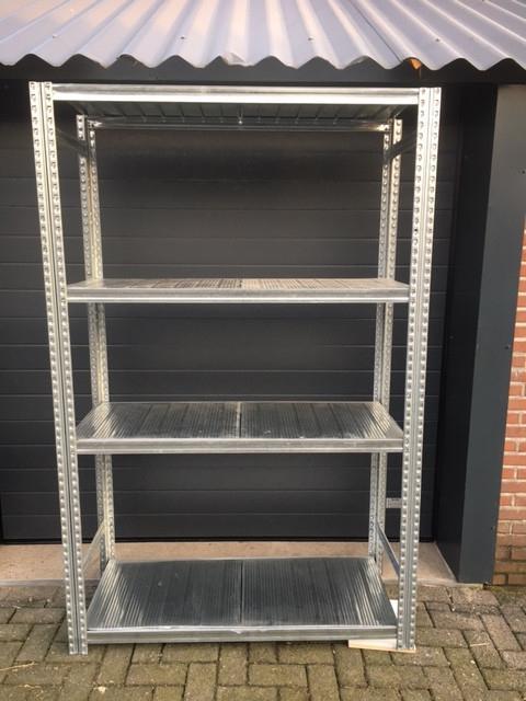 Metalsistem S1 legbord stelling, Huis en Inrichting, Kasten | Stellingkasten, Gebruikt, Ophalen