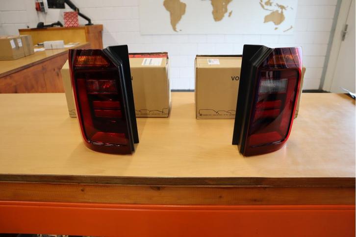 Caddy 3 Achterlichten smoke/donker OEM , achterklep, Auto-onderdelen, Verlichting, Volkswagen, Nieuw, Ophalen of Verzenden