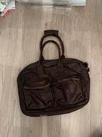 Cowboys Bag leren tas met hengsels, Sieraden, Tassen en Uiterlijk, Tassen | Damestassen, Ophalen of Verzenden, Gebruikt, Bruin