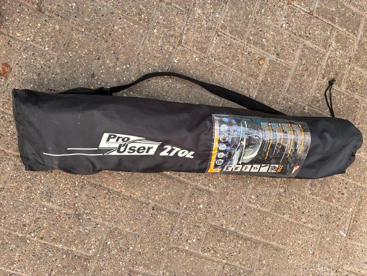 Flexibele Dakkoffer Pro-User 270L - Zo goed als nieuw!, Auto diversen, Dakkoffers, Zo goed als nieuw, Ophalen of Verzenden