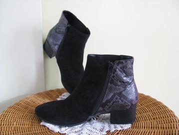 Gabor * 6.5 G * SUPER MOOIE laarsjes * suede + reptiel print beschikbaar voor biedingen