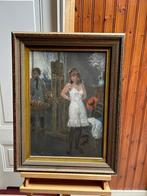 Harry Maas zelf en een knappe brunette in witte lingerie, Ophalen of Verzenden