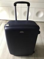 Grote blauwe Samsonite koffer met uitschuifbaar handbvat, Sonite, Hard kunststof, Samsonite, Sam