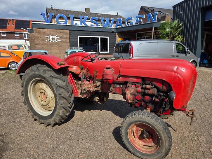 Porsche Standard tractor patina schuurvondst oldtimer, Auto's, Oldtimers, Particulier, Porsche, Diesel, Cabriolet, Handgeschakeld