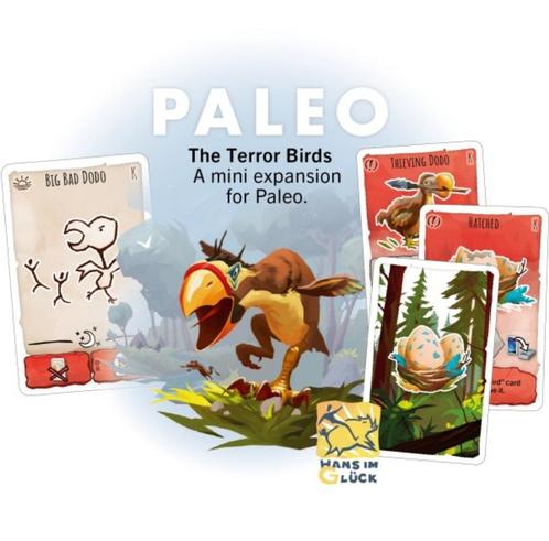 Paleo Mini Uitbreiding De Terreurvogels Nieuw 999 Games, Hobby en Vrije tijd, Gezelschapsspellen | Bordspellen, Nieuw, Een of twee spelers