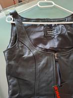 Echt zacht leren jurkje, Kleding | Dames, Jurken, Maat 38/40 (M), Verzenden, Zwart, Nieuw