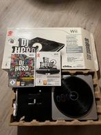 DJ Hero 1 & 2 Wii - Compleet met Draaitafel!, Spelcomputers en Games, Games | Nintendo Wii, Muziek, 1 speler, Eén computer, Ophalen of Verzenden