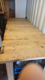 Houten tafel, Ophalen, Gebruikt, 200 cm of meer, 50 tot 100 cm