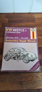 Haynes VW Kever & Karmann Ghia Reparatiehandleiding, Ophalen of Verzenden, Gelezen, Volkswagen, Haynes